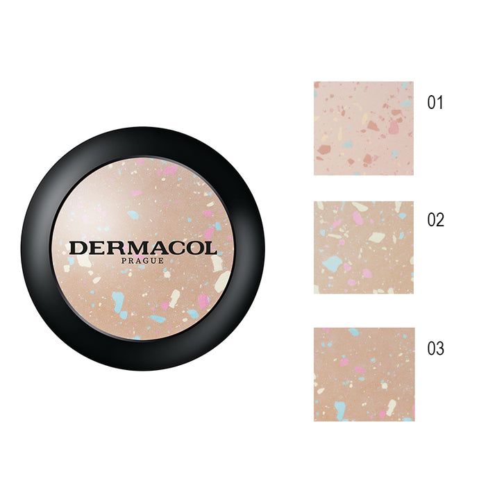 DERMACOL MINERAL COMPACT POWDER - AVAILABLE IN 3 COLOURS - Beauty Bar 