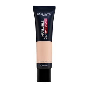 LOREAL INFALIBLE MATTE COVER FOUNDATION - AVAILABLE IN 7 SHADES - Beauty Bar 