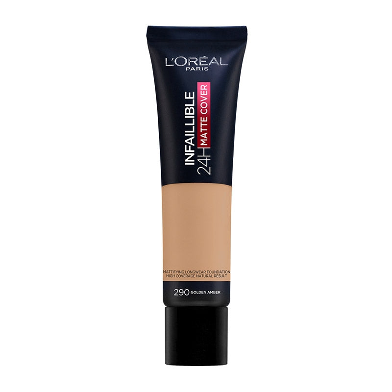 LOREAL INFALIBLE MATTE COVER FOUNDATION - AVAILABLE IN 7 SHADES - Beauty Bar 
