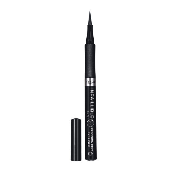 L'OREAL PARIS INFALLIBLE PRECISION FELT LINER  - BLACK - Beauty Bar 