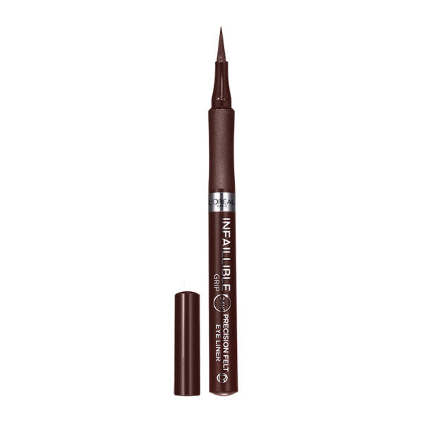 L'OREAL PARIS INFALLIBLE PRECISION FELT LINER  - BROWN - Beauty Bar 