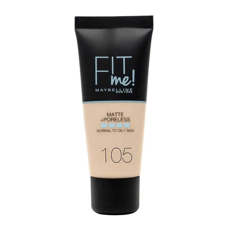 MAYBELLINE - FIT ME MATTE FOUNTATION- AVAILABLE IN 11 SHADES - Beauty Bar Cyprus