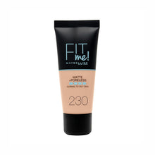 Load image into Gallery viewer, MAYBELLINE - FIT ME MATTE FOUNTATION- AVAILABLE IN 11 SHADES - Beauty Bar Cyprus
