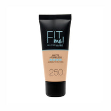 Load image into Gallery viewer, MAYBELLINE - FIT ME MATTE FOUNTATION- AVAILABLE IN 11 SHADES - Beauty Bar Cyprus
