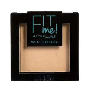 MAYBELLINE - FIT ME MATTE POWDER - AVAILABLE IN 7 SHADES - Beauty Bar Cyprus