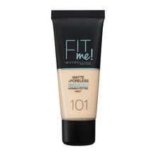 Load image into Gallery viewer, MAYBELLINE - FIT ME MATTE FOUNTATION- AVAILABLE IN 11 SHADES - Beauty Bar Cyprus
