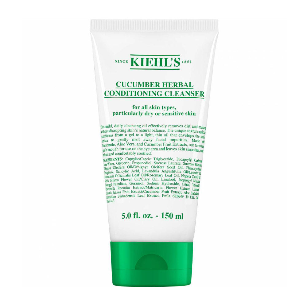 KIEHL'S CUCUMBER HERBAL CONDITIONING CLEANSER 150ML - Beauty Bar 