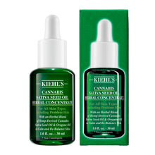 Load image into Gallery viewer, KIEHL&#39;S CANNABIS SATIVA SEED OIL HERBAL CONCENTRATE FACE OIL 30ML - Beauty Bar 
