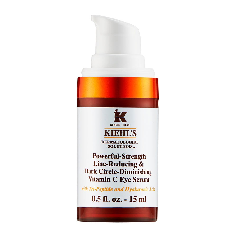 KIEHL'S POWRFUL STRENGTH DARK CIRCLE REDUCING VITAMIN C EYE SERUM 15ML - Beauty Bar 