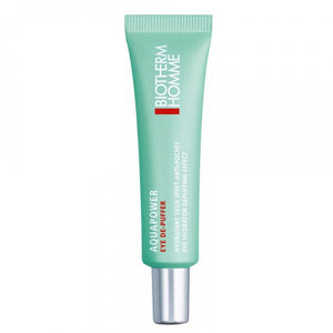 BIOTHERM HOMME AQUAPOWER DE-PUFFER EYE CREAM 15ML - Beauty Bar Cyprus
