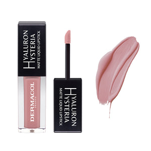 DERMACOL HYALURON HYSTERIA SUPER MATTE LIQ.LIPSTICK - AVAILABLE IN 8 SHADES - Beauty Bar 