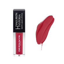 Load image into Gallery viewer, DERMACOL HYALURON HYSTERIA SUPER MATTE LIQ.LIPSTICK - AVAILABLE IN 8 SHADES - Beauty Bar 
