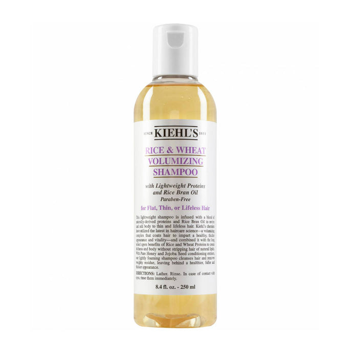 KIEHL'S RICE AND WHEAT VOLUMIZING SHAMPOO 250ML - Beauty Bar 