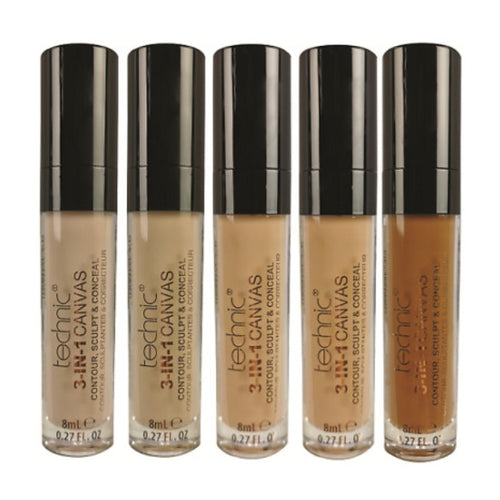 TECHNIC 3IN1 CANVAS - AVAILABLE IN 5 SHADES - Beauty Bar 