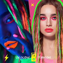 Load image into Gallery viewer, 7DAYS EXTREMELY CHICK HAIR MASCARA UV NEON 602 INSPIRE VOGUE - Beauty Bar 
