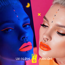 Load image into Gallery viewer, 7DAYS EXTREMELY CHICK LINER &amp; STAMP UV NEON 703 ORANGE MOON - Beauty Bar 
