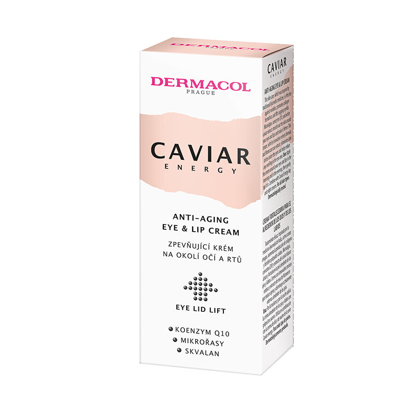 DERMACOL CAVIAR ENERGY EYE AND LIP CREAM 15ML - Beauty Bar 