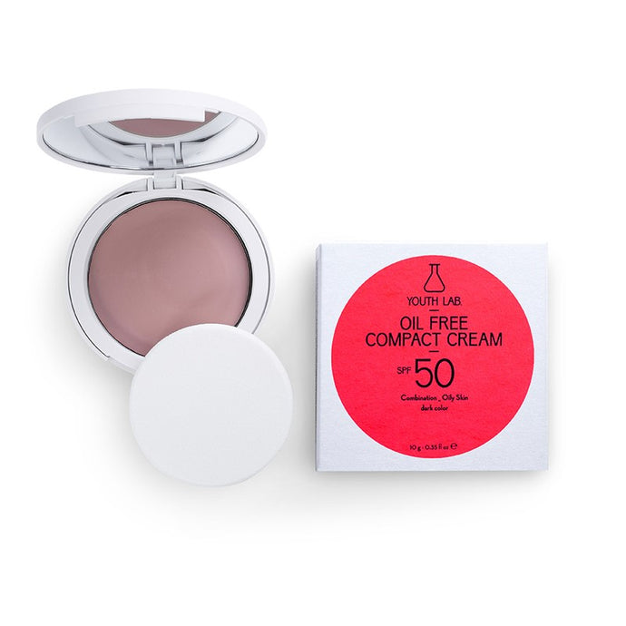 YOUTH LAB O/FREE COMP CREAM SPF 50 COMB/OILY DARK - Beauty Bar 