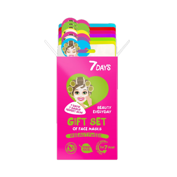7DAYS GIFT SET OF 7 FACE MASKS - BEAUTY WEEK - Beauty Bar Cyprus