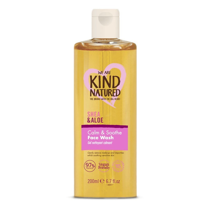 KIND NATURED - CALMING CLEANSING FACE WASH 200ML - Beauty Bar Cyprus