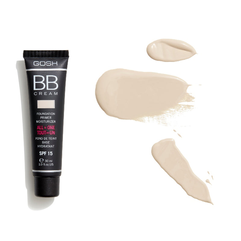 GOSH COPENHAGEN BB CREAM - AVAILABLE IN 3 SHADES - Beauty Bar 
