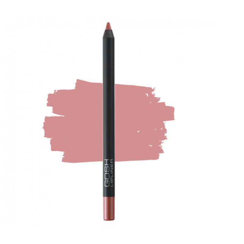 GOSH COPENHAGEN VELVET TOUCH WATERPROOF LIP LINER AVAILABLE IN 11 SHADES - Beauty Bar 
