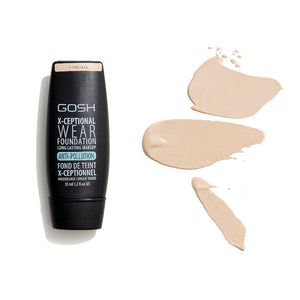 GOSH COPENHAGEN X-CEPTIONAL FOUNDATION - AVAILABLE IN 7 SHADES - Beauty Bar 