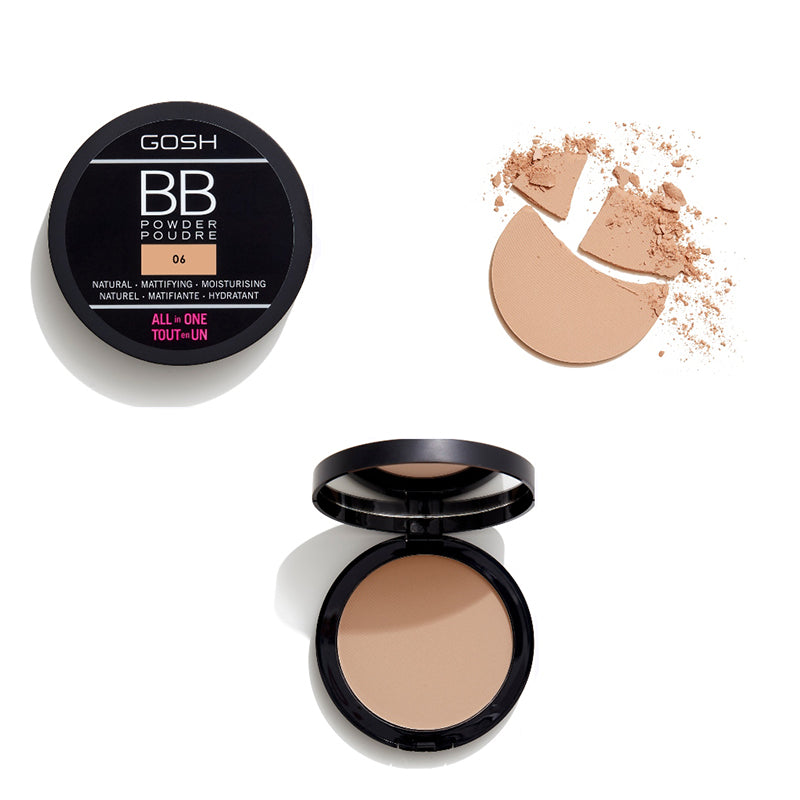 GOSH COPENHAGEN BB POWDER - AVAILABLE IN 4 SHADES - Beauty Bar 