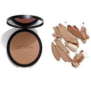 GOSH COPENHAGEN METALLIC GOLD GIANT SUN POWDER 001 - Beauty Bar 