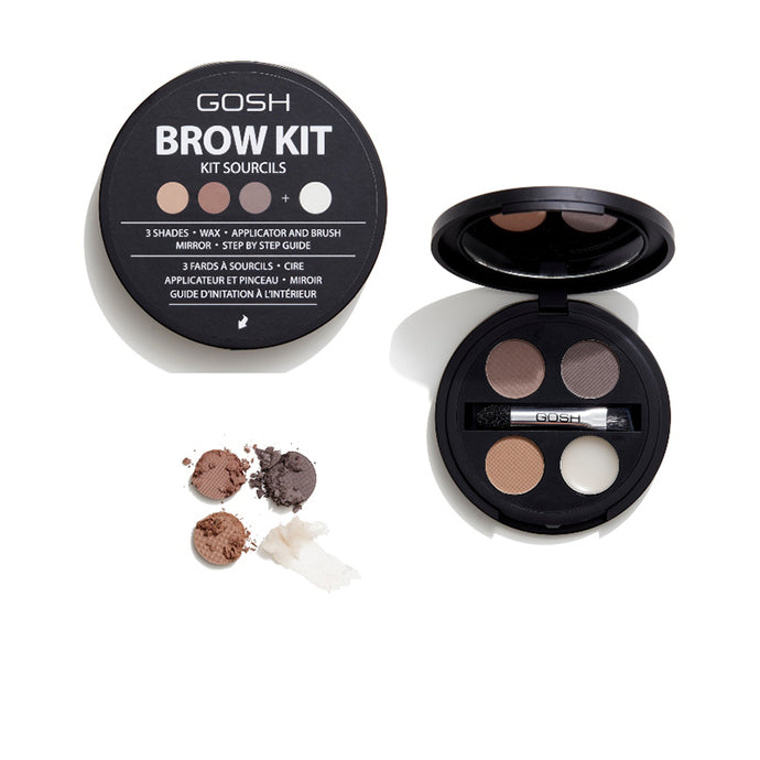GOSH COPENHAGEN EYE BROW KIT PALETTE - Beauty Bar 