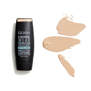 GOSH COPENHAGEN X-CEPTIONAL FOUNDATION - AVAILABLE IN 7 SHADES - Beauty Bar 