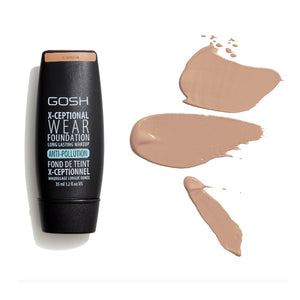 GOSH COPENHAGEN X-CEPTIONAL FOUNDATION - AVAILABLE IN 7 SHADES - Beauty Bar 