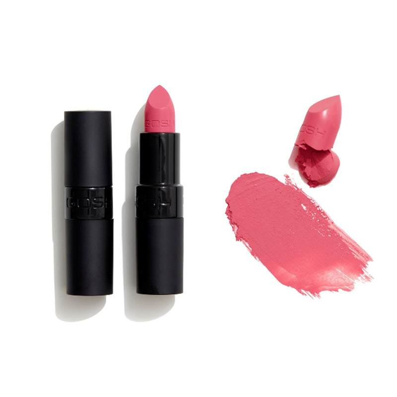 GOSH COPENHAGEN VELVET TOUCH LIPSTICK - AVAILABLE IN 9 SHADES - Beauty Bar 