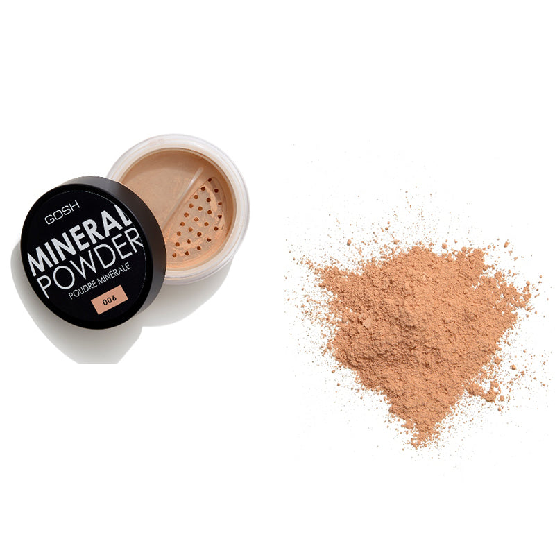 GOSH COPENHAGEN MINERAL POWDER - AVAILABLE IN 5 SHADES - Beauty Bar 