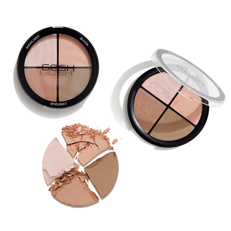 GOSH COPENHAGEN CONTOUR N' STROBE KIT 001 LIGHT - Beauty Bar 