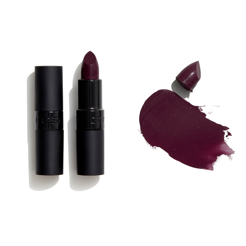 GOSH COPENHAGEN VELVET TOUCH MATT LIPSTICK - AVAILABLE IN 22 SHADES - Beauty Bar 