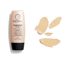 Load image into Gallery viewer, GOSH COPENHAGEN FOUNDATION PLUS - AVAILABLE IN 4 SHADES - Beauty Bar 
