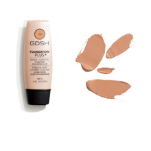 Load image into Gallery viewer, GOSH COPENHAGEN FOUNDATION PLUS - AVAILABLE IN 4 SHADES - Beauty Bar 

