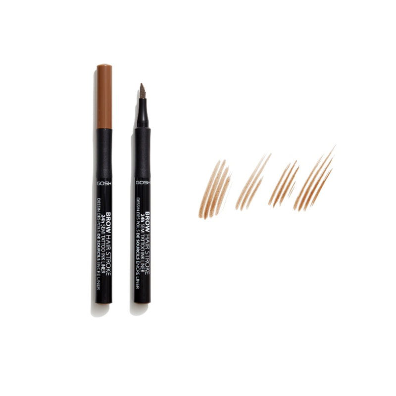 GOSH COPENHAGEN BROW HAIR STROKE - AVAILABLE IN 3 SHADES - Beauty Bar 