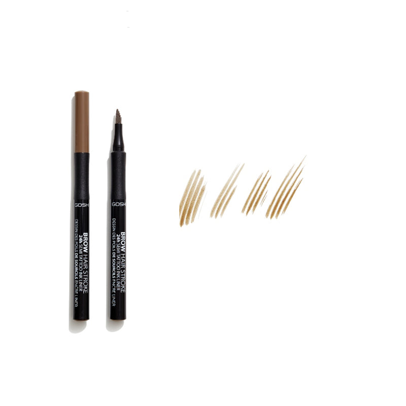 GOSH COPENHAGEN BROW HAIR STROKE - AVAILABLE IN 3 SHADES - Beauty Bar 