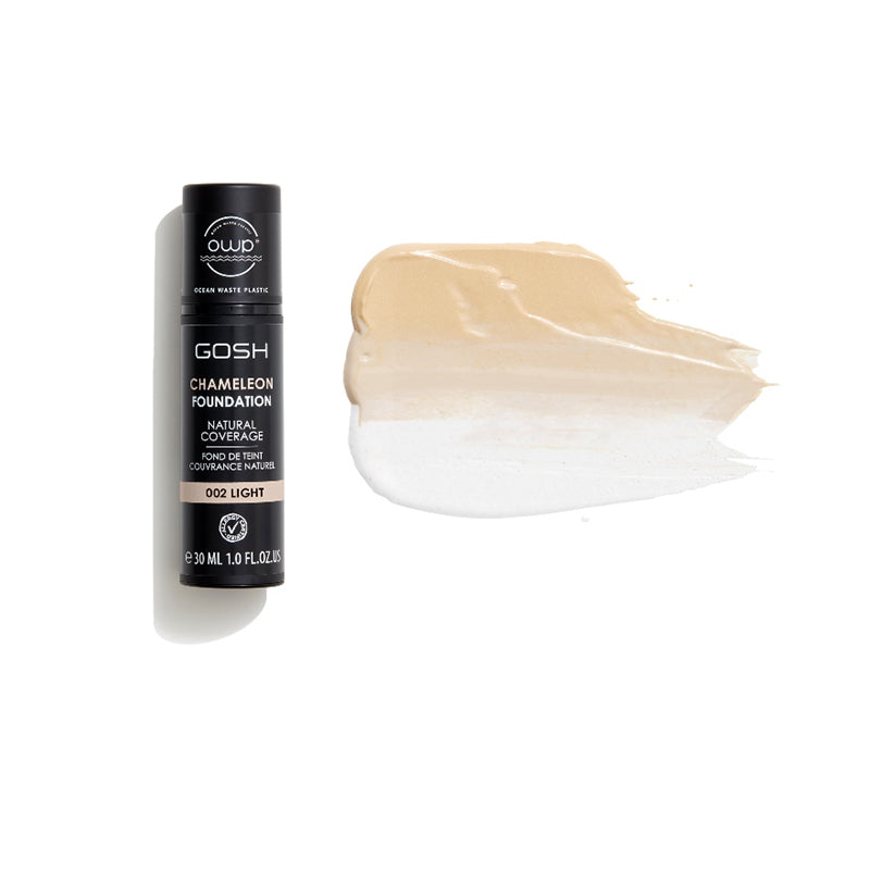 GOSH COPENHAGEN CHAMELEON FOUNDATION - AVAILABLE IN 3 SHADES - Beauty Bar 