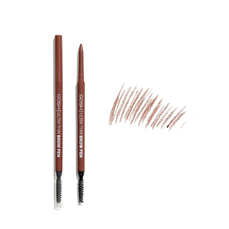 GOSH COPENHAGEN ULTRA THIN BROW PEN - AVAILABLE IN 3 SHADES - Beauty Bar 