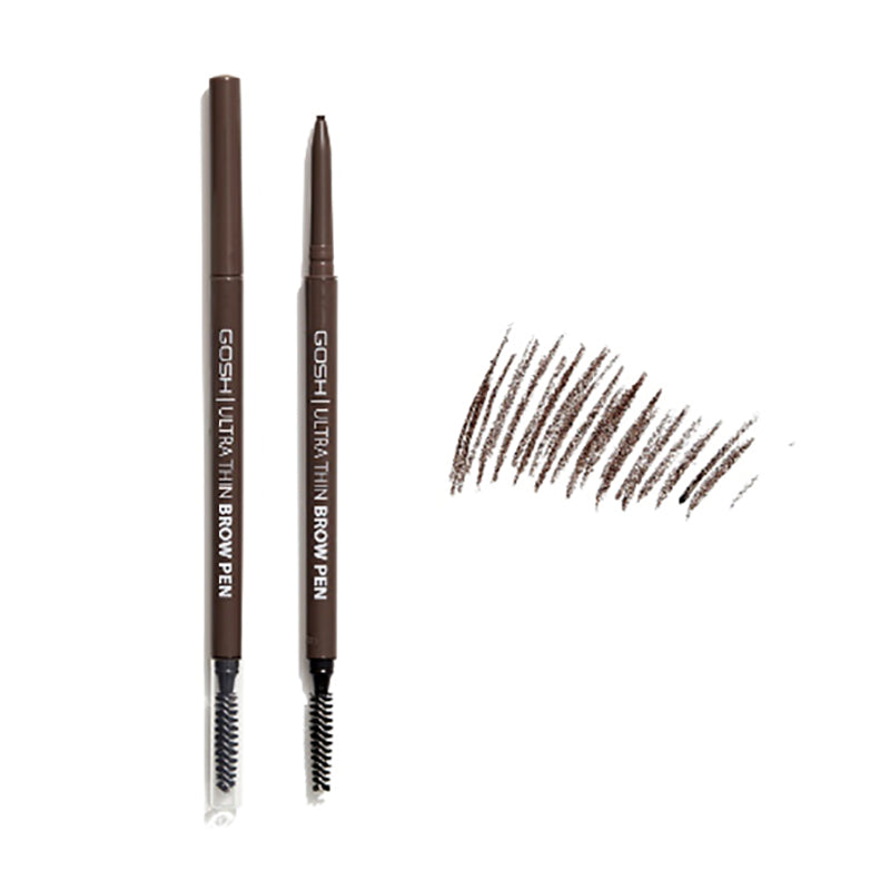 GOSH COPENHAGEN ULTRA THIN BROW PEN - AVAILABLE IN 3 SHADES - Beauty Bar 