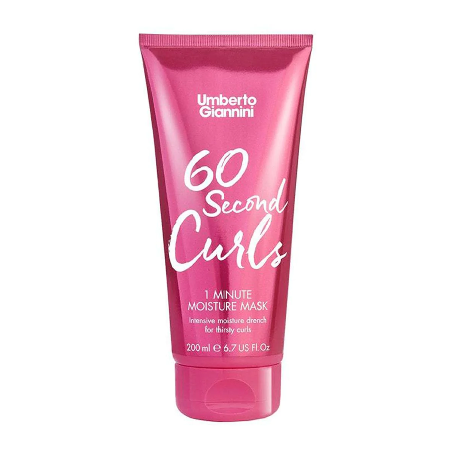 UMBERTO GIANNINI -60 SEC CURLS MOISTURE MASK 200ML - Beauty Bar 