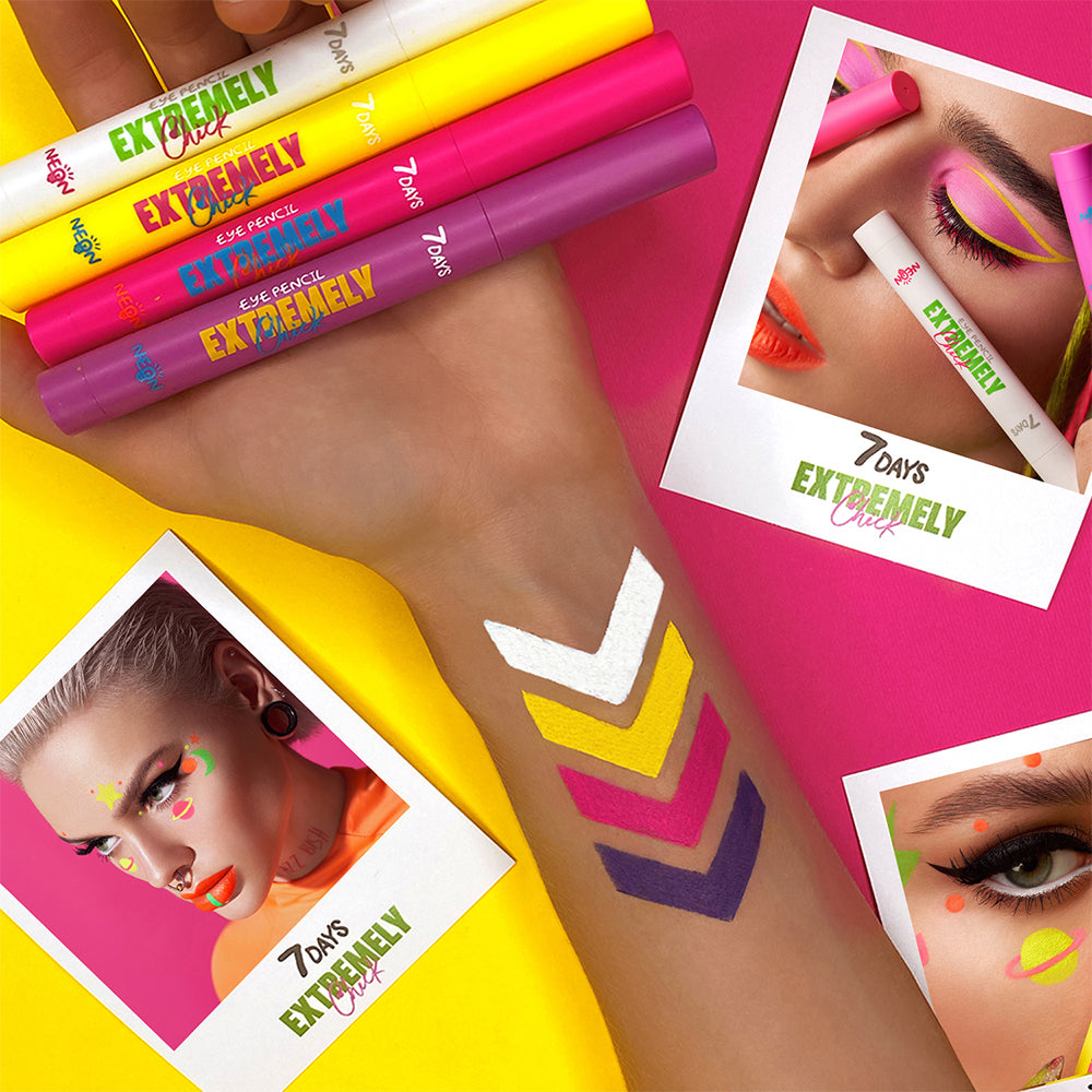 7DAYS EXTREMELY CHICK EYE PENCIL NEON 403 R&B QUEEN - Beauty Bar 