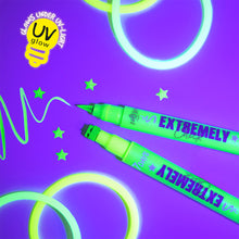 Load image into Gallery viewer, 7DAYS EXTREMELY CHICK LINER &amp; STAMP UV NEON 702 GREEN STAR - Beauty Bar 
