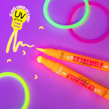 Load image into Gallery viewer, 7DAYS EXTREMELY CHICK LINER &amp; STAMP UV NEON 703 ORANGE MOON - Beauty Bar 
