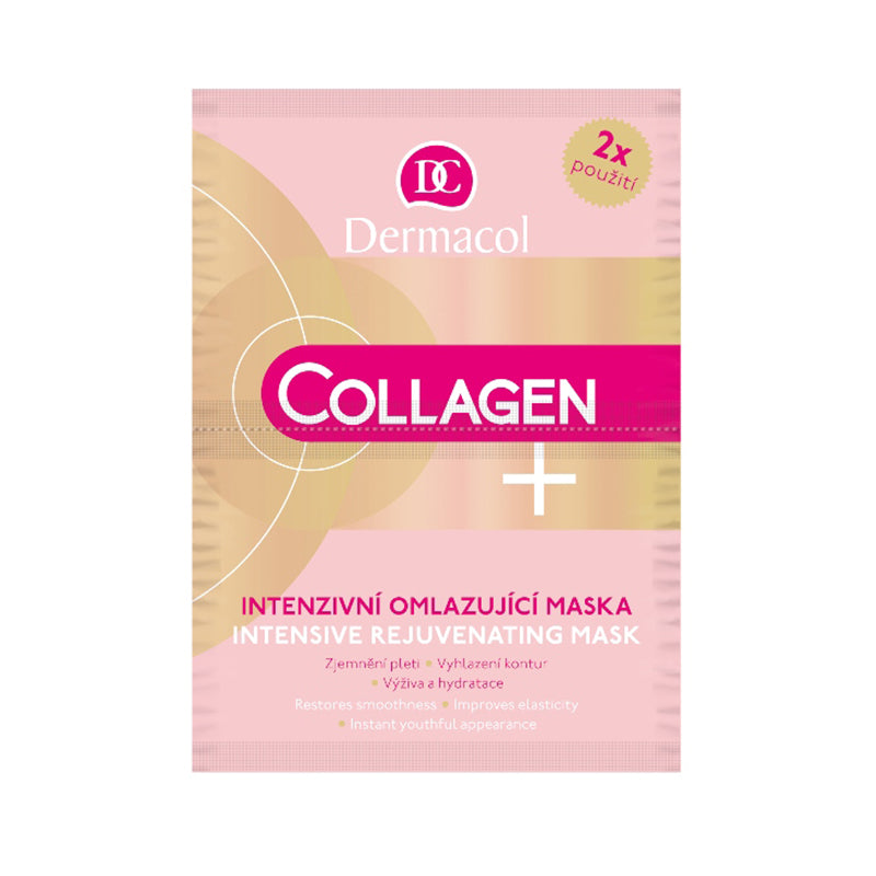 DERMACOL COLLAGEN+ INTENSIVE REJUVENATING MASK  2X8GR - Beauty Bar 
