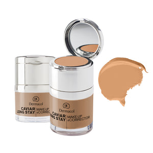 DERMACOL CAVIAR LONG STAY MAKE - UP & CORRECTOR - AVAILABLE IN 5 SHADES - Beauty Bar 