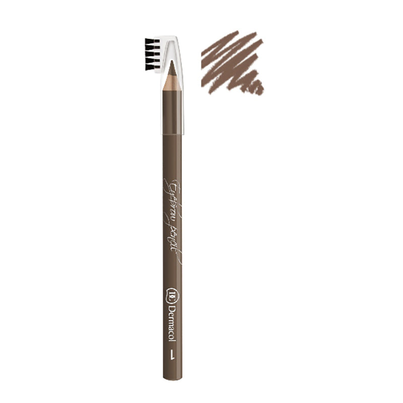DERMACOL EYEBROW PENCIL - AVAILABLE IN 3 COLOURS - Beauty Bar 